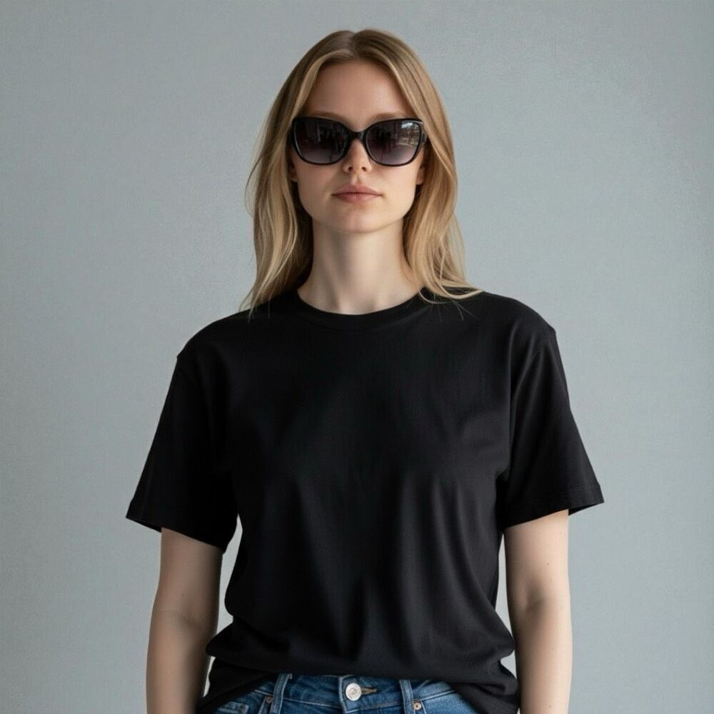 TORY BURCH Sunglasses TY 7094 Black Silver Cat Eye Squares Sunglasses 56[]18 135